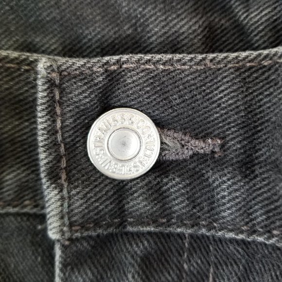 LEVI'S 505 Regular straight fit black jean - Picture 3 of 7